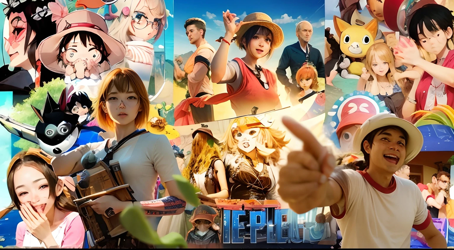 Turn into realistic kawaii style manga