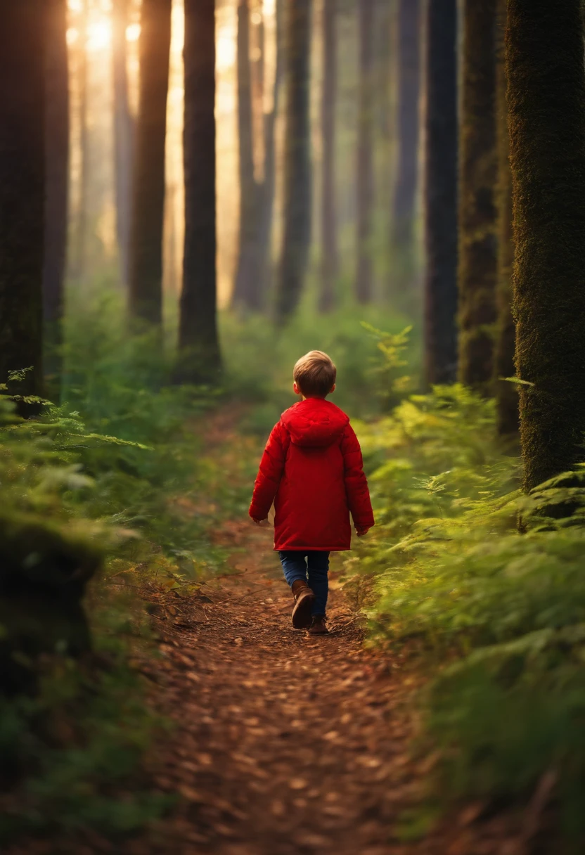 ultra realistic photo of Kids exploring an outdoor environment
