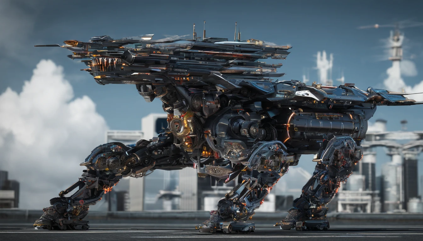 Chinese style,Large flying carriers,(Dragon-shaped decoration),((Majesty,Domineering))