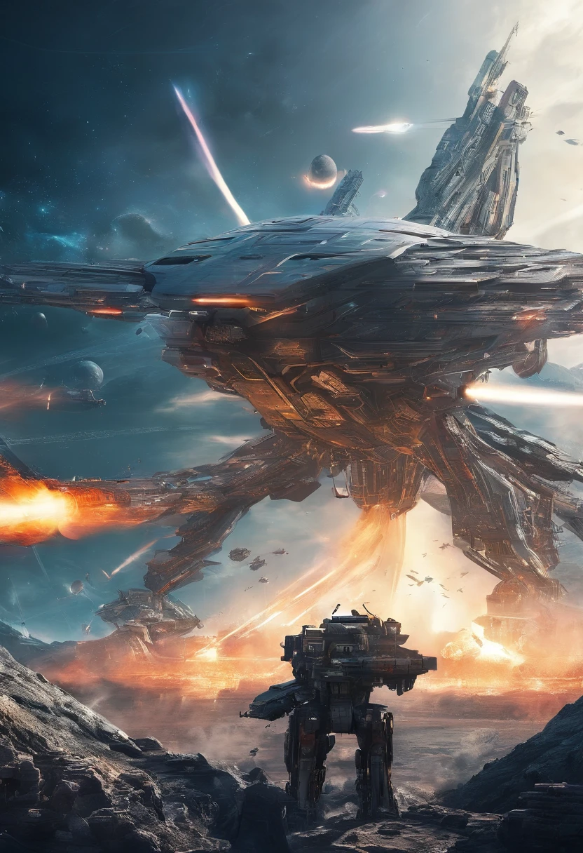 Master made,Grandiose spectacle,Chinese army,Great dragon flying aviation warship,((Majesty,Domineering)),opening fire,Full fire,background in war,Highest image quality,complexdetails,Extreme resolution,Dynamic confused processing