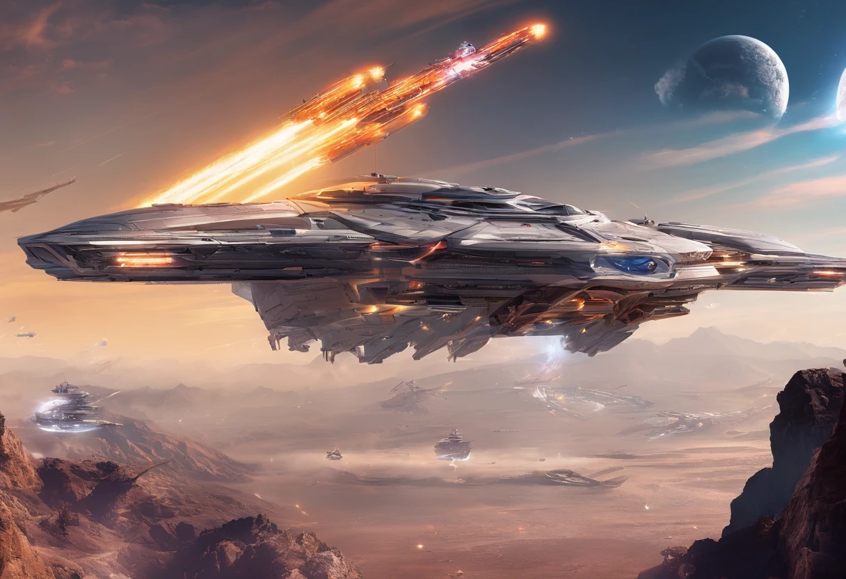 Master made,Grandiose spectacle,Chinese army,Great dragon flying aviation warship,((Majesty,Domineering)),opening fire,Full fire,Bomb indiscriminately,background in war,Highest image quality,complexdetails,Extreme resolution,Dynamic obfuscation
