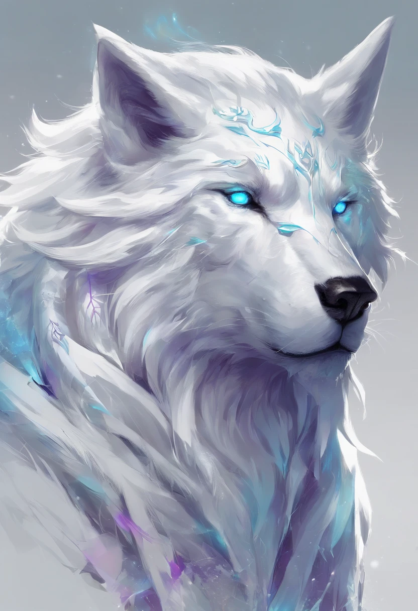 （２White Wolf King：1.5）, Elegant with blue and purple hair, (Solid white: 1.3), (Shining blue eyes), Delicate fur, Finely drawn face, sharpteeth, nice tail, Realistic Forest, Low contrast, (Medium and near focal lengths: 1.3), of the highest quality, Extremely detailed, Unlimited details, photos realistic, of the highest quality, T's masterpiece, Premium Wallpapers, 8K, Octaneized Rendering, (Do not appear in human form: 1.4) Face sitting
Waiting to start
