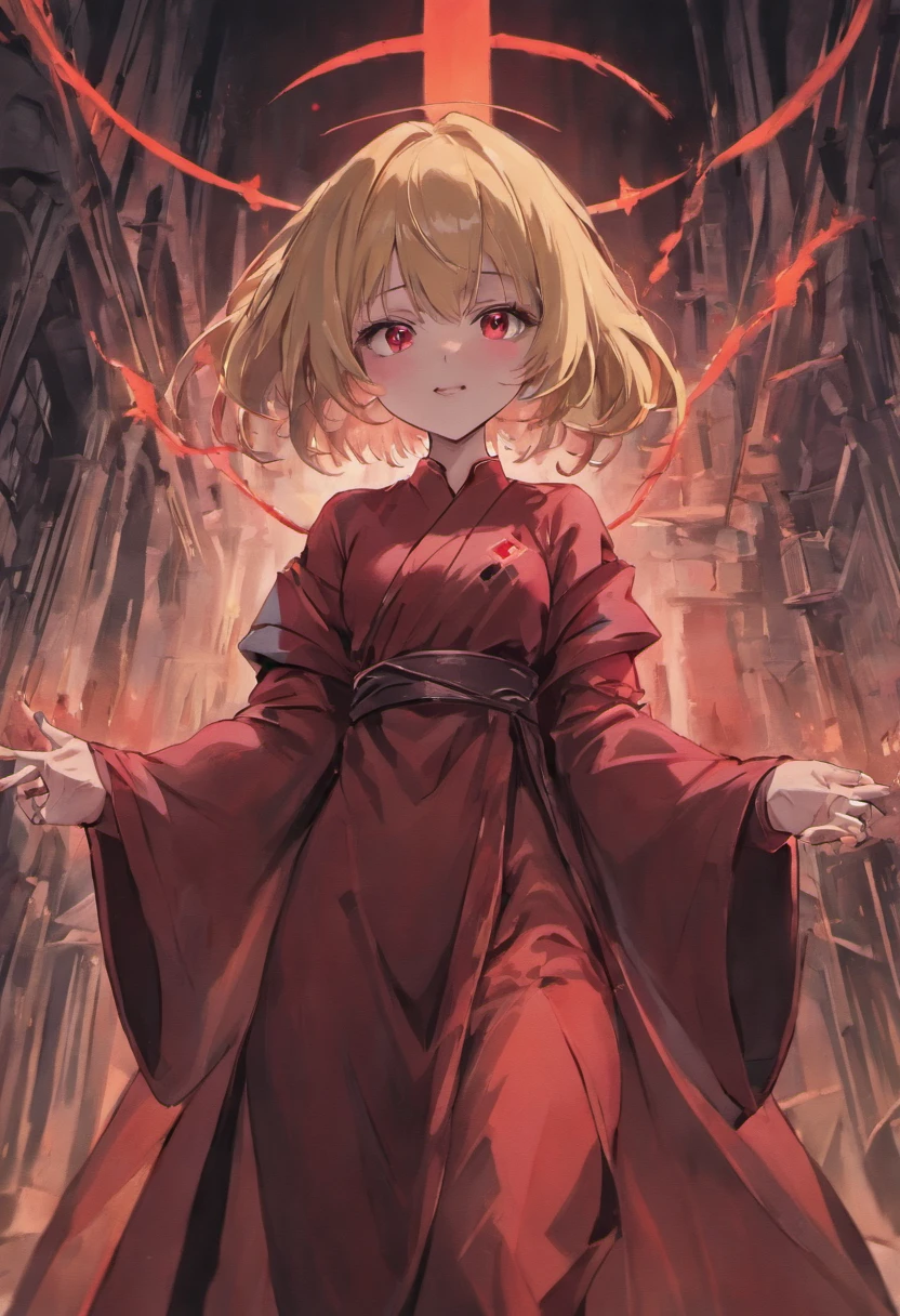 black robes,red colored,Vampires,White skin of the,brunette color hair,Red Eyes,tusk,pointy ear,The background is the city,Red Moon,blood stain,Grinning smile,unholy ,
best quality,sharp focus