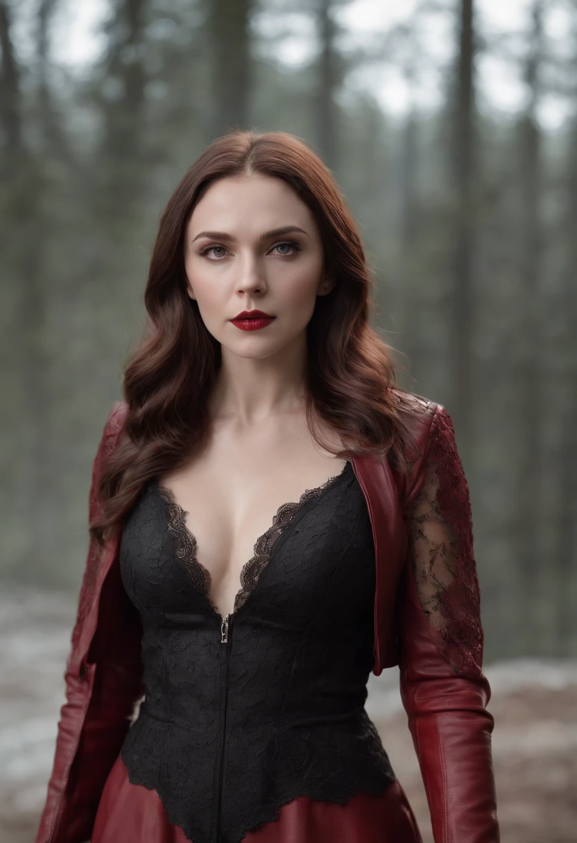 NSFW, one-girl, Vampire Queen, (gigantic cleavage breasts:1.5), Beautiful female vampire queen, carmilla vampire, Showing fangs