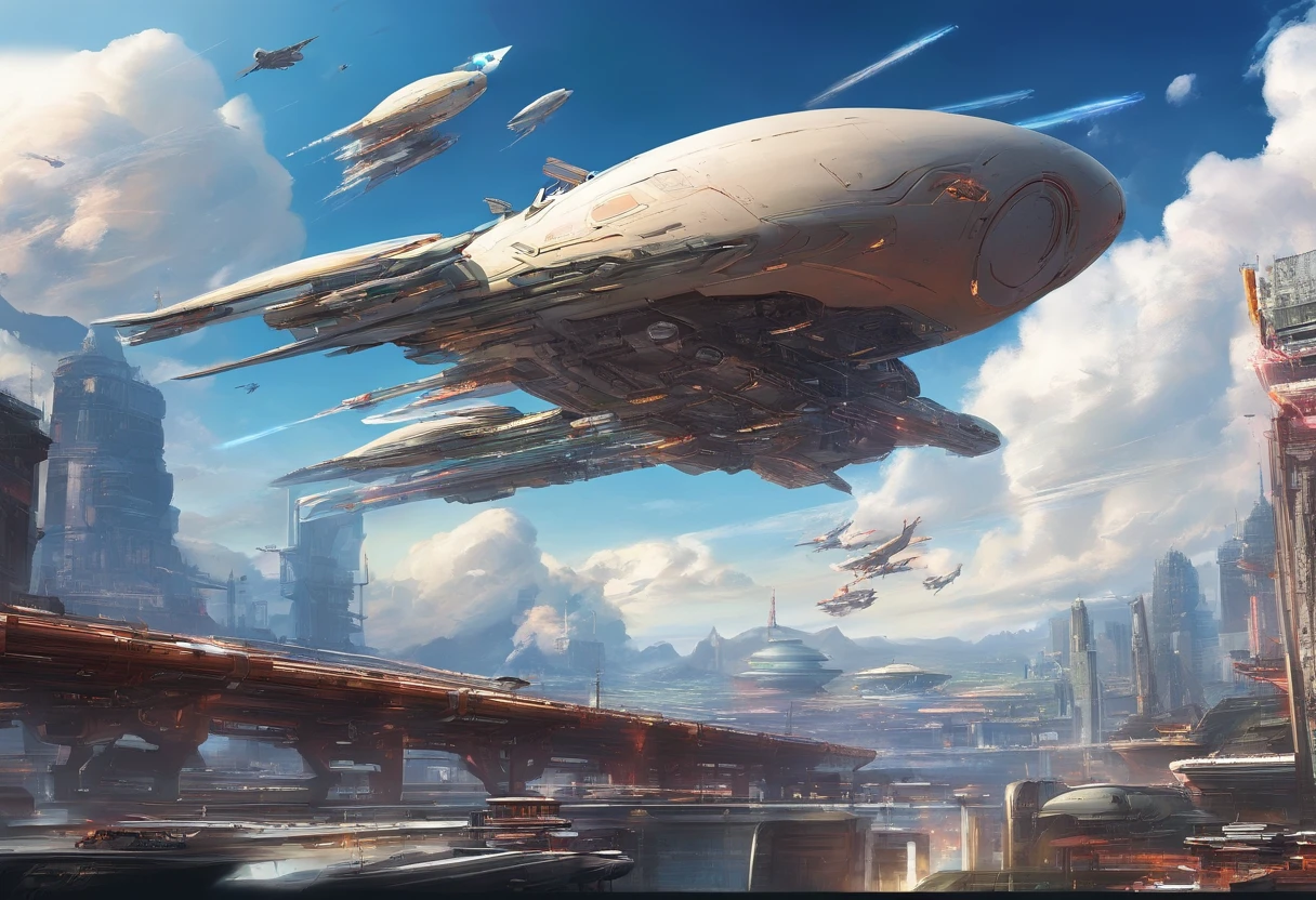 Master made,Grandiose spectacle,(Chinese characteristics),Flying aviation warship of the Greatsword,((Majesty,Domineering)),opening fire,Full fire,Bomb indiscriminately,Bombing Japan,background in war,Highest image quality,complexdetails,Extreme resolution,Dynamic obfuscation