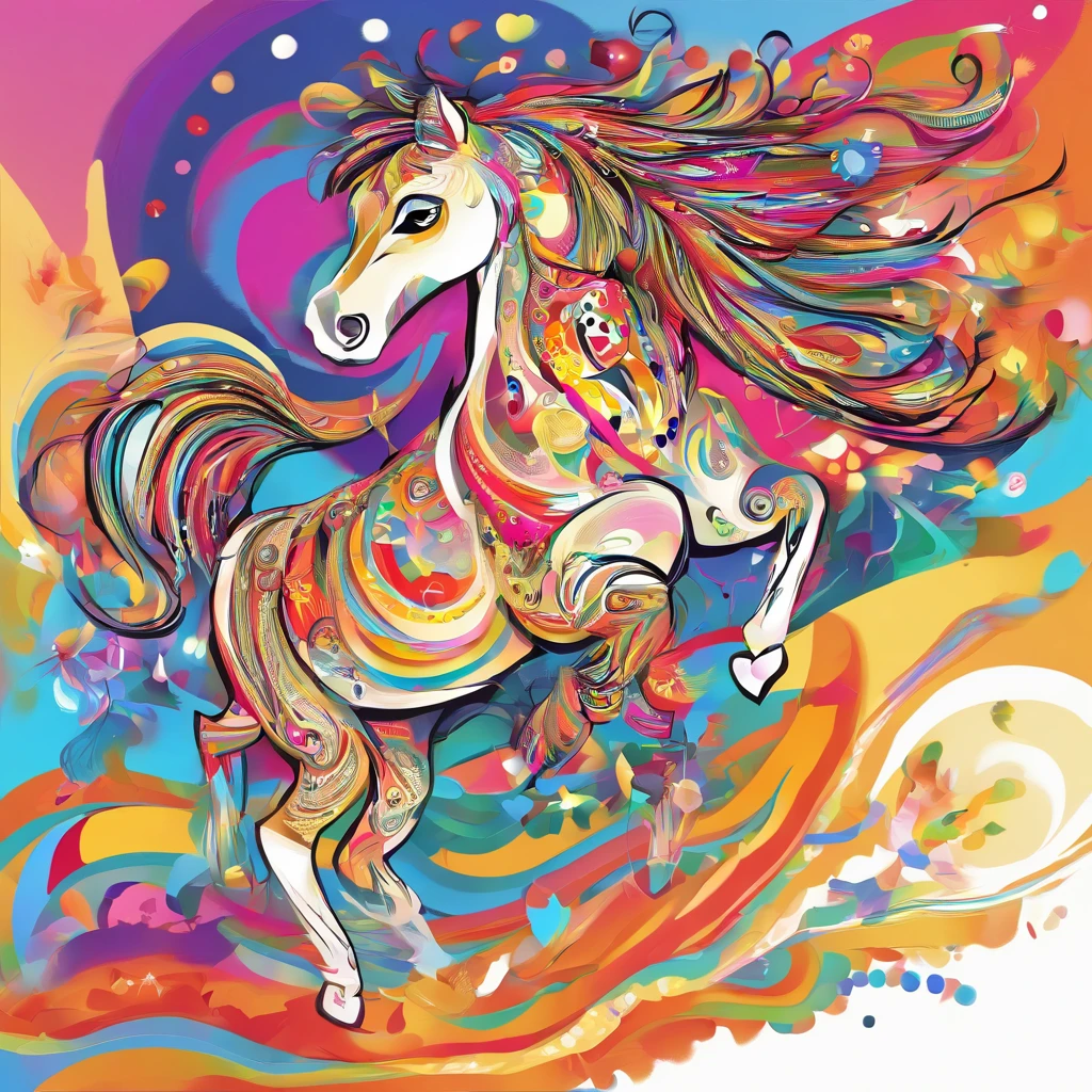 Ama no Fuchigoma, heavenly spotted horse, masterpiece, best quality