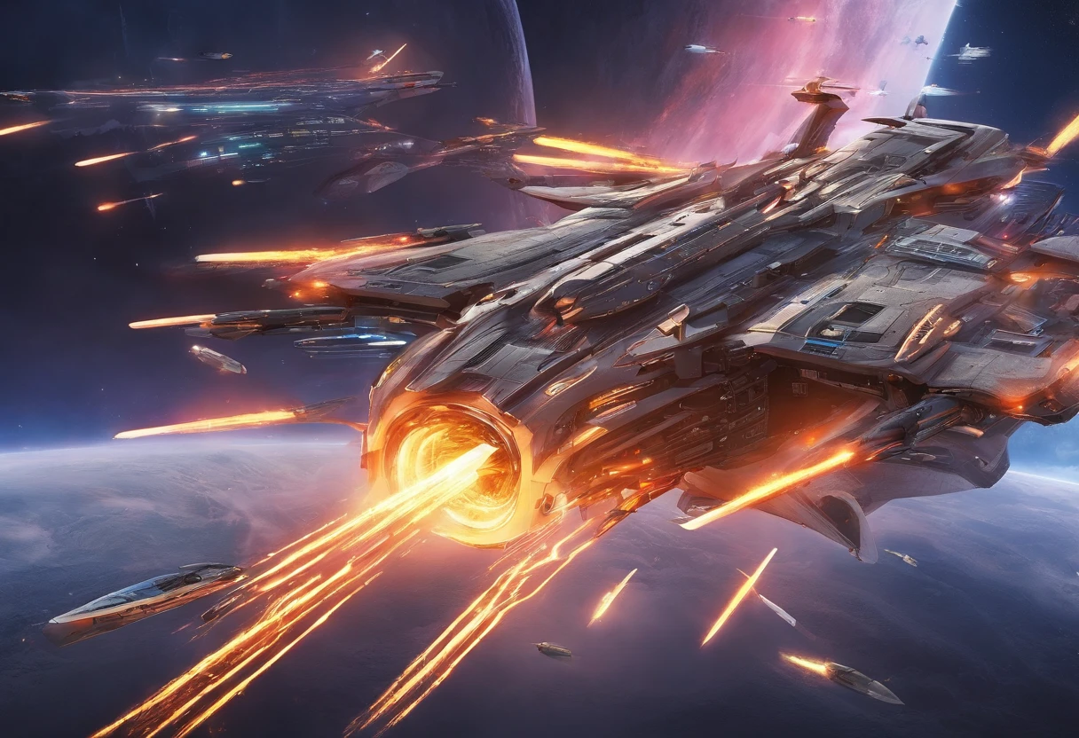 Master made,Grandiose spectacle,(Chinese characteristics),((Flying sword shape)Flying battleship),((Majesty,Domineering)),opening fire,Full fire,Bomb indiscriminately,Bombing Japan,background in war,Highest image quality,complexdetails,Extreme resolution,Dynamic obfuscation