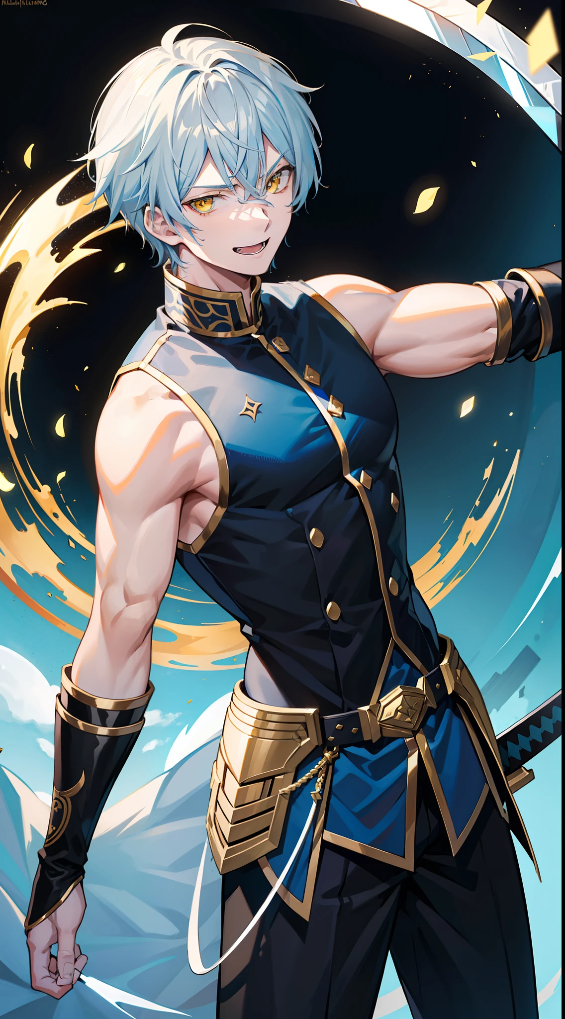 <lora:_sdxl-ibalance:1.0> ibalance standing on one leg leg_lift standing_split leg Holding leg, 1girl, 1boy, regis altare, holostars