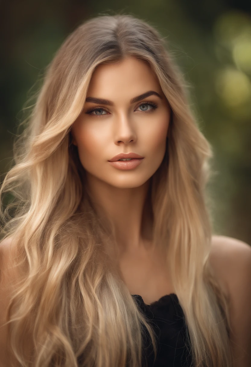 arafed woman with long hair and big hoop earrings posing for a picture, digital art by Antoni Brodowski, shutterstock, digital art, photo of a beautiful woman, soft portrait shot 8 k, portrait of a beautiful model, beautiful female model, beautiful young woman, attractive beautiful face, gorgeous attractive face, beautiful model girl, perfect face ), young beautiful woman