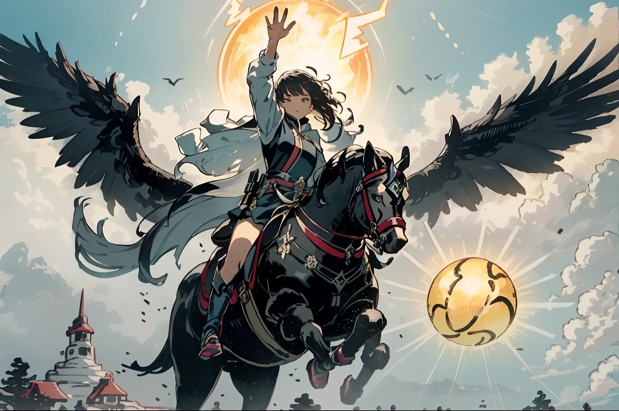 The battle between Millerton and Riding Latina unfolded,A fierce battlefield filled with a staggering of energy。
Millerton spread his wings,Fly majestically towards the riding Latina。Its toned posture and sharp claws show its agility and strength。Millerton is prepared to counter the powerful special attack ability of the riding Latina with its excellent physical attacks。
Riding Latina shows a noble temperament,Flutter your wings and fly into the sky。The electrical energy on its body gathers,Form a strange light,It heralds the powerful power of thunder and lightning that it is about to unleash。Ride Latina ready to fight Millerton with its electric attribute skills。
Millerton quickly dived,Waving sharp claws,Launched the skill "Vigorous Slap"。It leaves a strong wind in the air,Swing violently towards the riding Latina。The force of the wind deals powerful cutting damage,Destroying the electric field around the riding Latina。
Not to be outdone, riding Latina,It quickly dodged Millerton's attack,Launch a counterattack。Electrical energy is gathered around the riding Latina,Form a powerful ball of lightning。Riding Latina unleashes the skill "100,000 volts",Launch the lightning ball towards Millerton。The lightning ball easily hit Millerton with a powerful electric current,Significant special attack damage was generated。
Millerton came under a powerful attack from the Riding Latina,But there was no flinching。It spreads its huge wings,Start unleashing the skill "Fly"。Millerton rose rapidly in the air,A whirlwind-like air flow is formed。It rushed towards the riding Latina at breakneck speed,The pressure of the air suppresses it。
Riding Latina felt the oppressive force of Millerton,But it doesn't flinch in the slightest。It continues to accumulate electrical energy,Unleash the skill "Thunderstorm"。A strong electric current pervaded the entire battlefield,The thunderstorm galloped towards Millerton。Millerton was trapped by lightning,The body instantly felt a huge electric shock d
