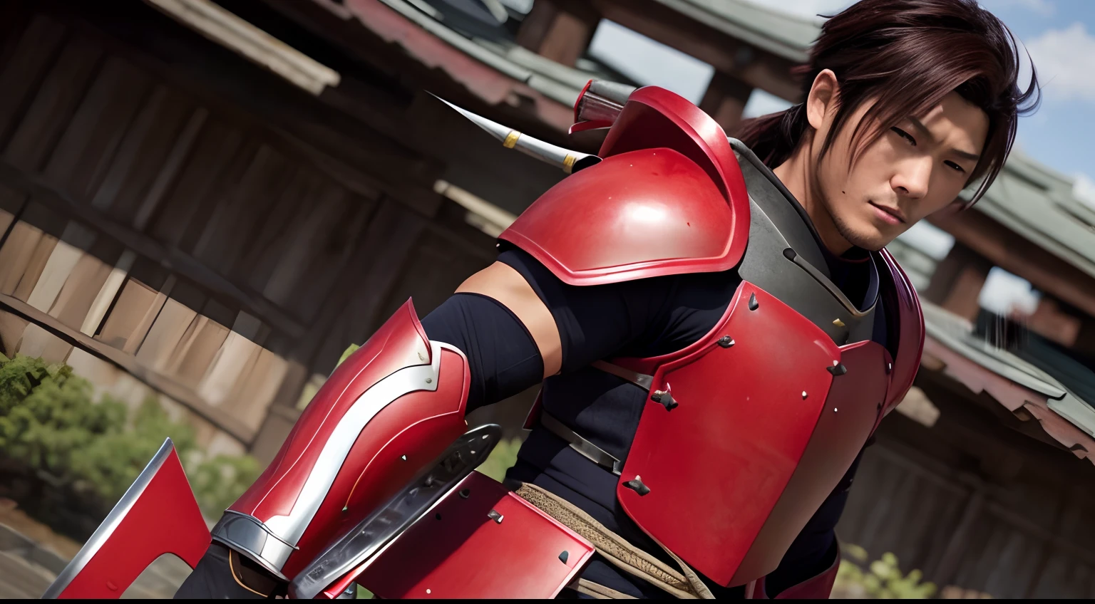 Sanada Yukimura　Red armor