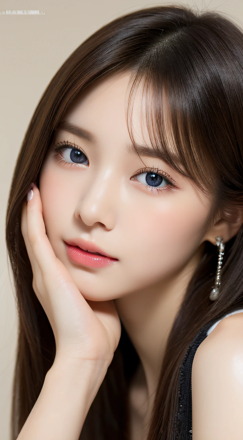 (((32K,very high res, high detailing, highly accurate,Masterpiece Girl 1))),Raw photo & realistic atmosphere,beautiful dark blue eyes,Detailed mouth,Glossy lips,Detailed eyebrows,Soft white skin that shines with every detail,,Eyes drawn in detail、Very beautiful eyes with azure eyes,Detailed lips、Very beautiful face,Very well-formed face、Lifelike face,shiny beautiful lips,Beautiful eyebrows,Infinite reality,Best design,(Insanely cute Japan 16-year-old girl,Healthy style,Beautifully shaped breasts,Very cute beautiful girl,Little Girl:1.5),Best Natural Makeup,Japanese ido,Korean Idols,Young sensual idol,Moist eyes,Beautiful butt,beauty legs,,camel's foot,If the fingers are5Boken,Detailed elongated legs:1.3),超A high resolution、,Natural and realistic face,,Pure eyes are too cute,(((photorealisim))),Reality Live Action,(Fashionable earrings,,a necklace,A bracelet,gyuru,Glossy nail art:1.6),(Odious「Sexy micro bikini in design,micromini skirt,Gentle 16 year old high school girl loli girl,light brown hair,short-cut,独奏,Natural makeup close to no makeup:1.7)(the camera is below,Photograph the upper body, Approach photographers、Force him to kiss,Spoiled by photographers,Close your eyes tightly,Young cute beautiful face,Spoiled 16 year old schoolgirl loli girl,Close-up horseback riding,:1.8),Pitch black room,Dim light of the upper body