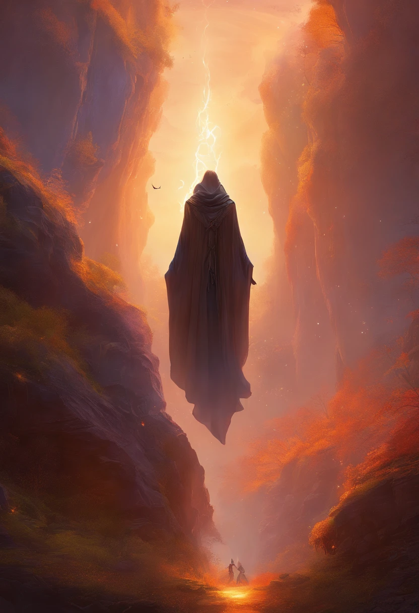 levitating dark cloaked figure with Nike swoosh on cloak opening the void to infinity by Craig Mullins, 3D octane rendeing, high detail, 8k resolution, volumetric lighting, Nike, Nike swoosh, Nike logo, Nike air max --ar 4:5