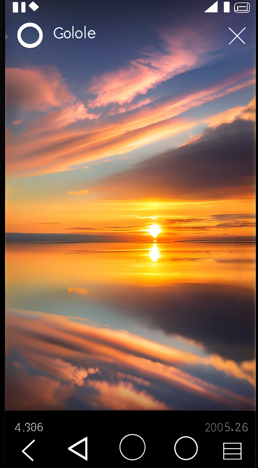 a close up of a cell phone with a sky background, tiktok 4 k uhd image, instagram post 4k, Primetime 8K, Primetime 8 k, 4 k post, 4k post, amazing background, lens flair, amazing wallpapers, Movie tone mapping, prime time, sunset lighting 8k, with instagram filters