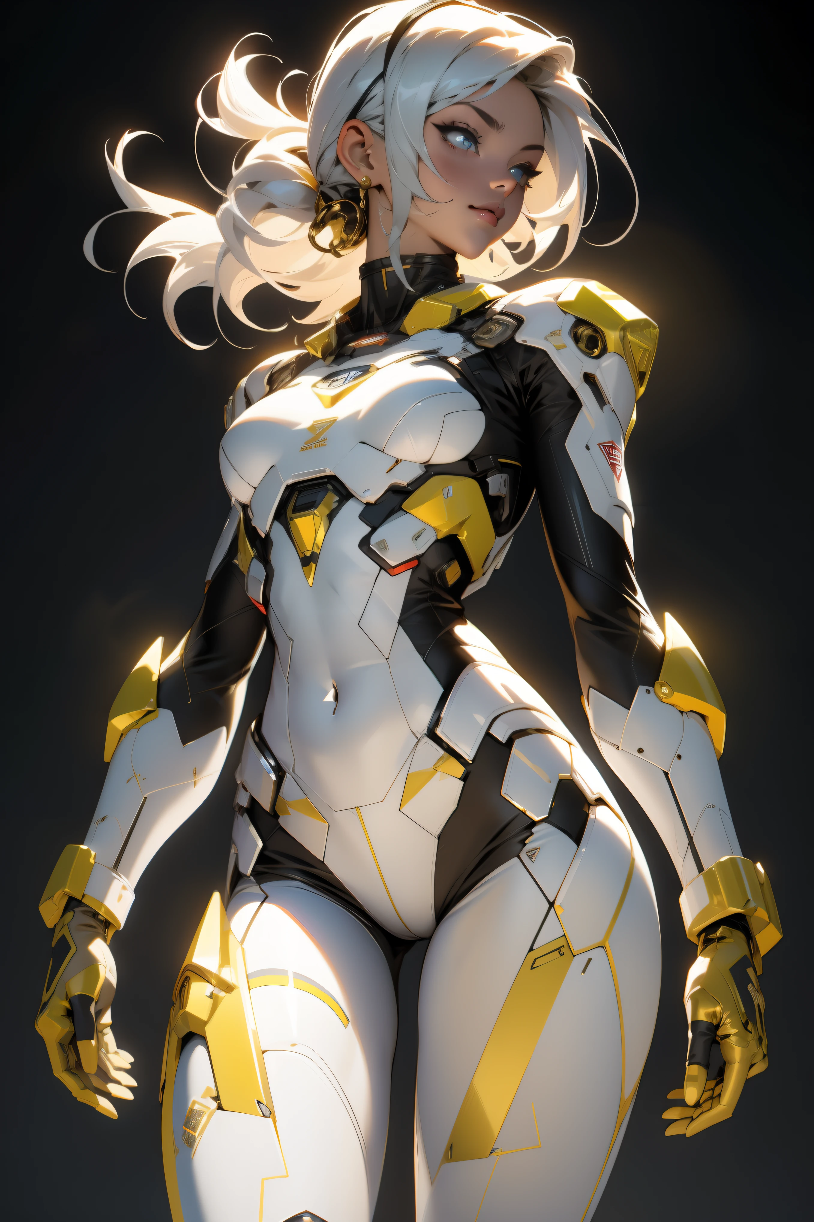 (((adult woman))), ((Best quality)), ((masterpiece)), (detailed: 1.4), (Absurd), 35-year-old adult woman with micro loincloth in the style of Simon Bisley, 2 piece clothing, long hair, tattoo on arms, cybernetic hand, pastel, centered, scale to fit dimensions, HDR (High Dynamic Range),Ray Tracing,NVIDIA RTX,Super-Resolution,Unreal 5,Subsurface dispersion, PBR texture, Post-processing, Anisotropic filtering, Depth of field, Maximum clarity and sharpness, Multilayer textures, Albedo and specular maps, Surface shading, Accurate simulation of light-material interaction, Perfect proportions, Octane Render, Two-tone lighting, Wide aperture, Low ISO, White balance, Rule of thirds, 8K RAW, white crysisnanosuit, yellow-gold,