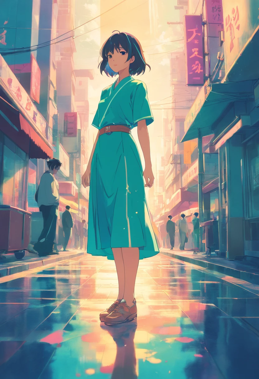surreal vintage lofi conceptual fashion photography, psychedelic cross-processing multiple-exposure solargram, strong intentional camera movement