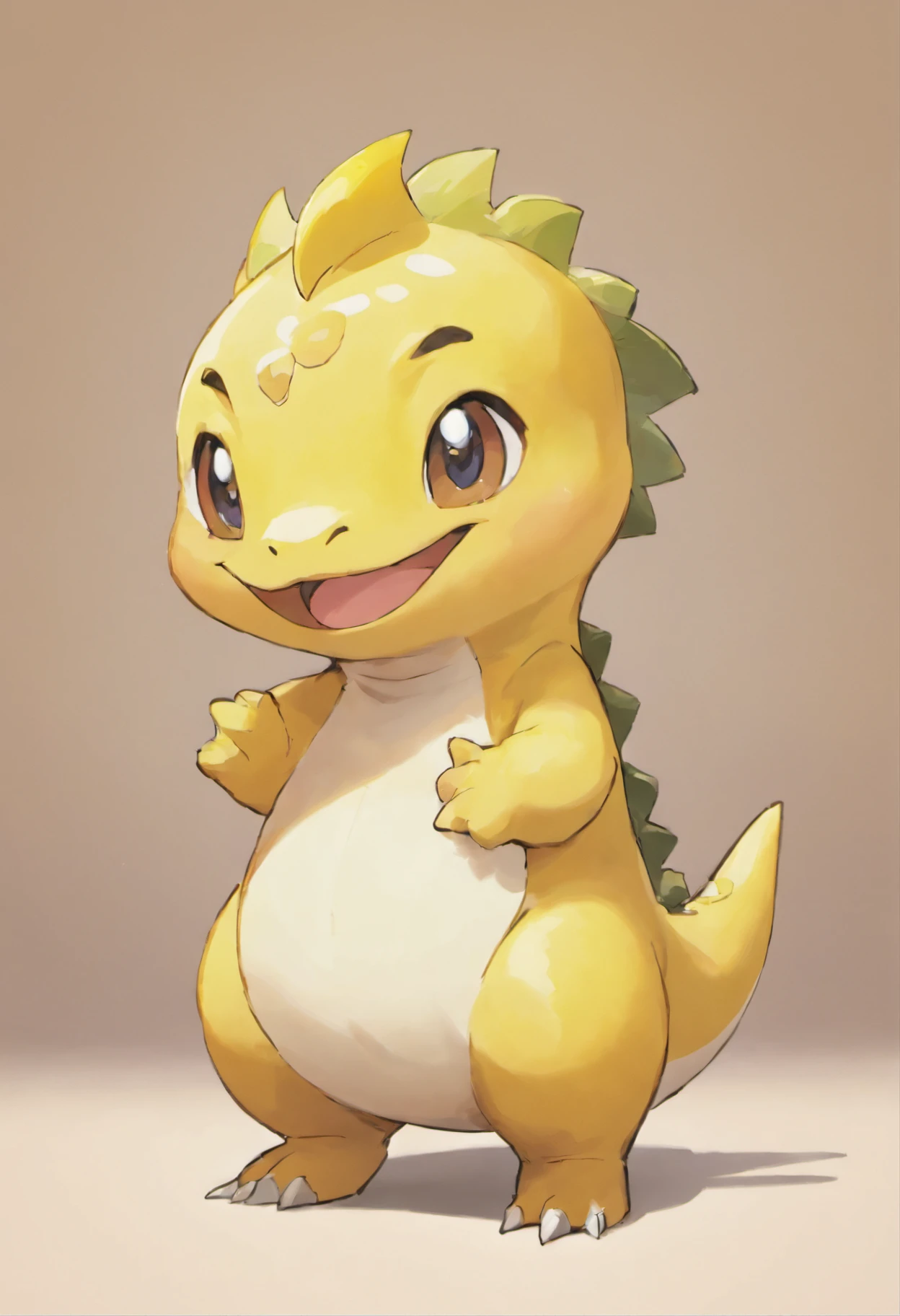 Cute cartoon dinosaurs,Watercolor texture style,Popmart blind box,claymaterial,Bright background,arte 3D,depth of fields,pixar trend,hyper realisitc,Ray traching,Complicated details,animation lighting,full bodyesbian,standing on your feet