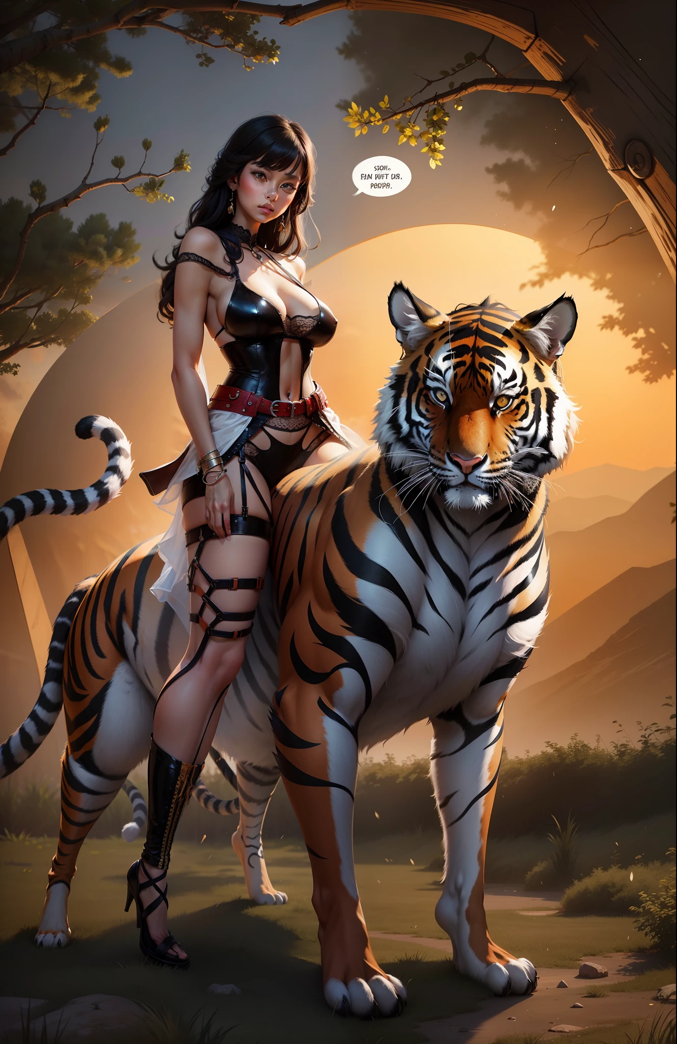 Tiger pattern