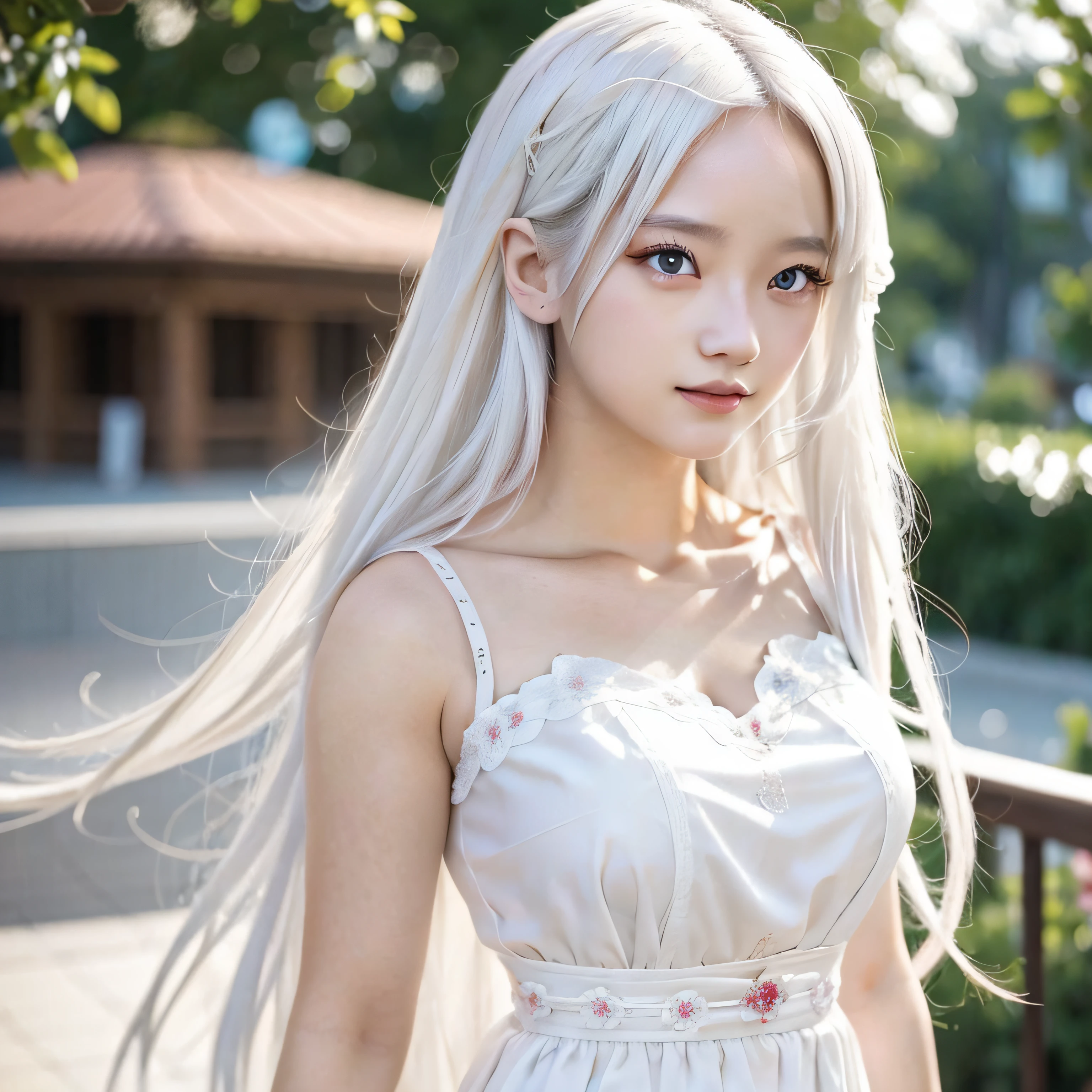 (masterpiece, best quality:1.2),long hair,Eyes are exquisite and exquisite,Exquisite white hair color,Pink lace suspender dress,glowing skin,dark skin,indian princess,wear glasses ,earrings,pastel tones,(((masterpiece))), ((best quality)), ((intricate details)), ((Surreal))