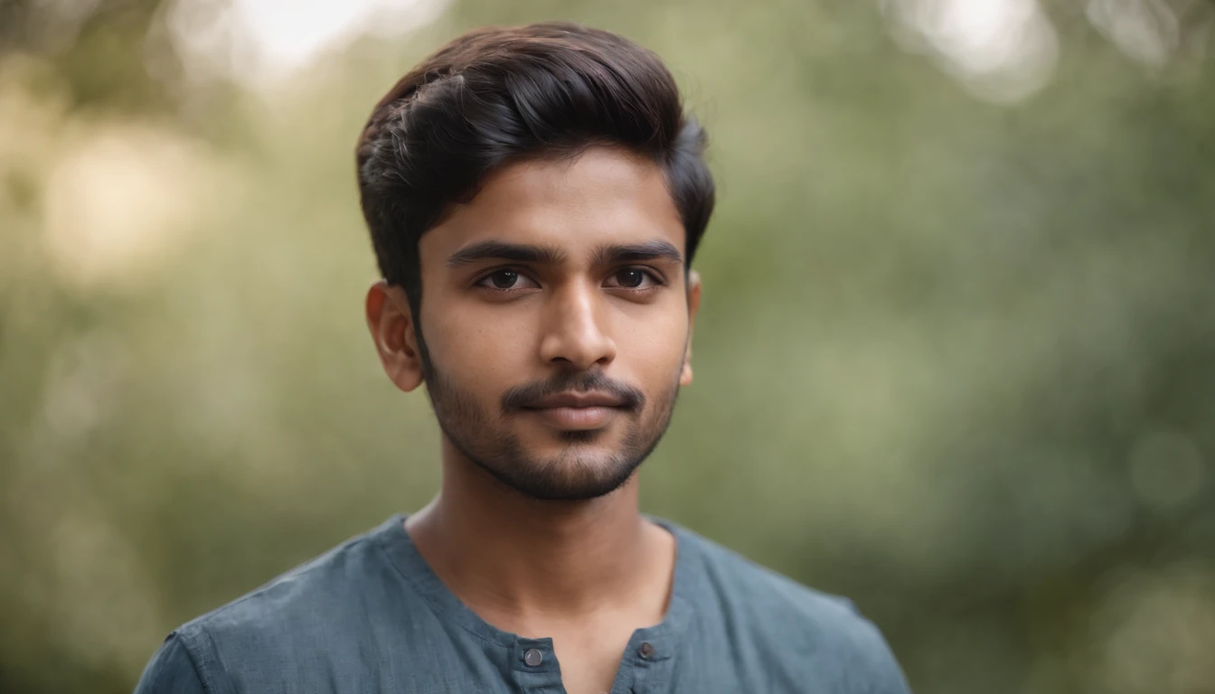 Indian man,20 years of age, looking at the camera,cute,smart, realistic,8k,hyper realistic