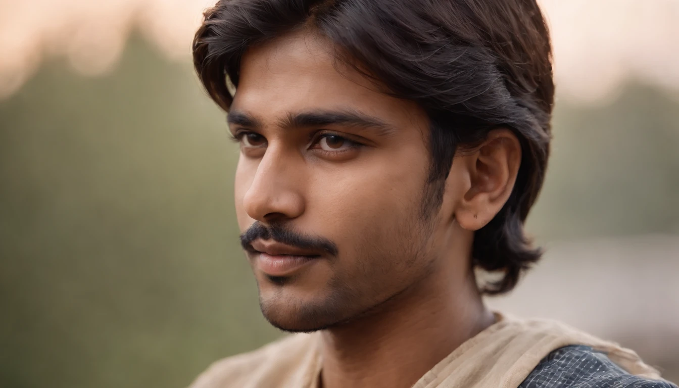 Indian man,20 years of age,scattered hair, looking at the camera,cute,smart, realistic,8k,hyper realistic