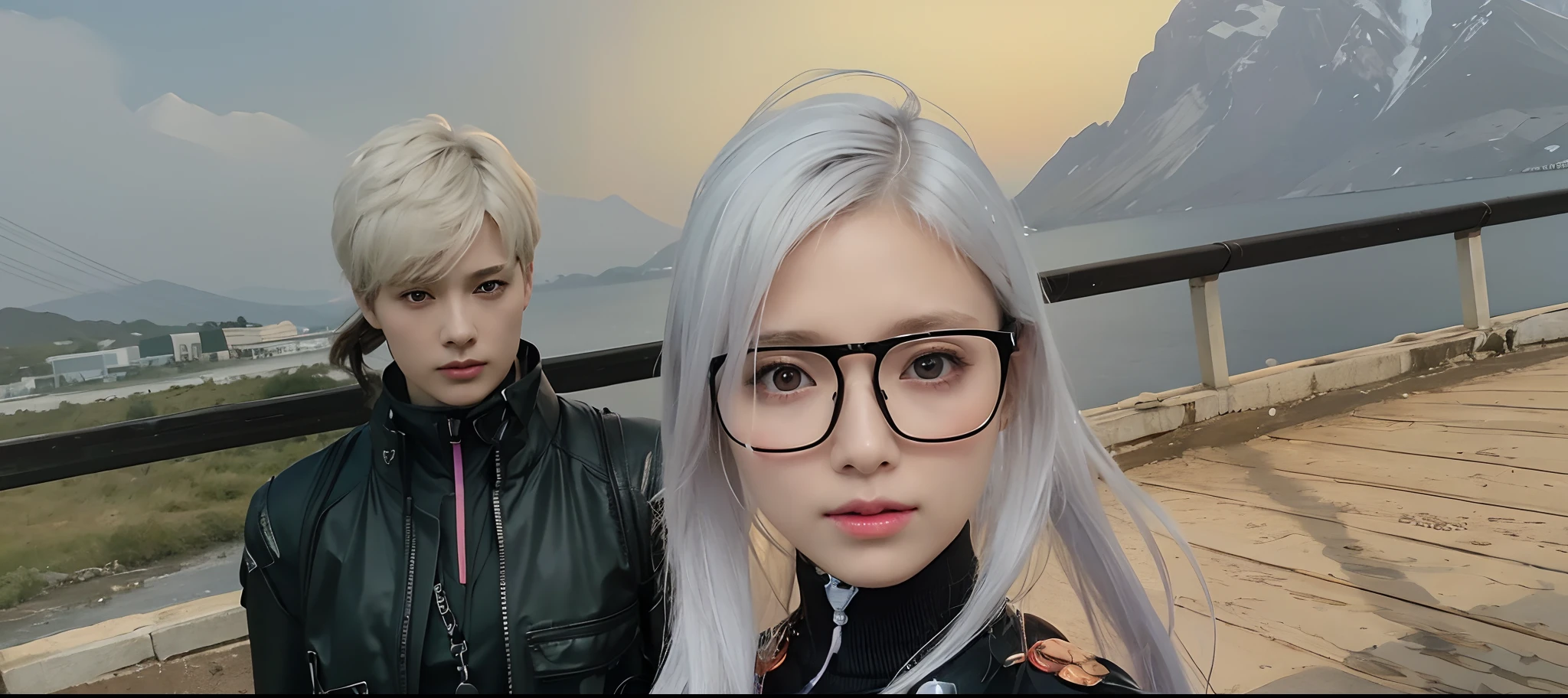 Top Quality, Masterpiece, Ultra High Resolution, (Photorealistic: 1.4), Raw Photo, 1 Girl, Black Hair, Glossy Skin, 1 Mechanical Girl, (Ultra Realistic Detail)), Portrait, Global Illumination, Shadows, Octane Rendering, 8K, Ultra Sharp, Big, Cleavage Exposed Raw Skin, Metal, Intricate Ornament Details, Japan Details, Very intricate details, realistic light, CGSoation trend, purple eyes, glowing eyes, facing the camera, neon details, mechanical limbs, blood vessels connected to the tube, mechanical vertebrae attached to the back, mechanical cervical attachment to the neck, sitting, wires and cables connecting to the head, gundam, small LED lamps,