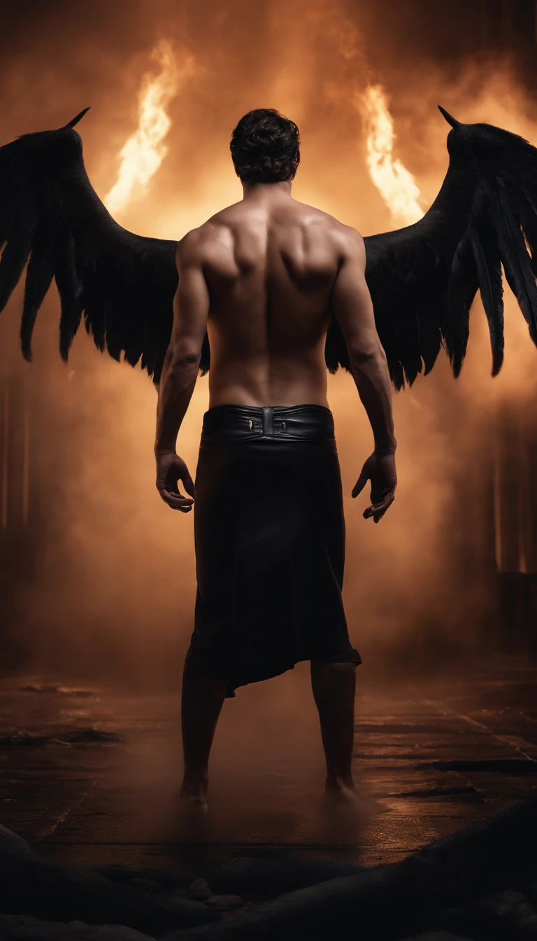 fallen angel rockstar male