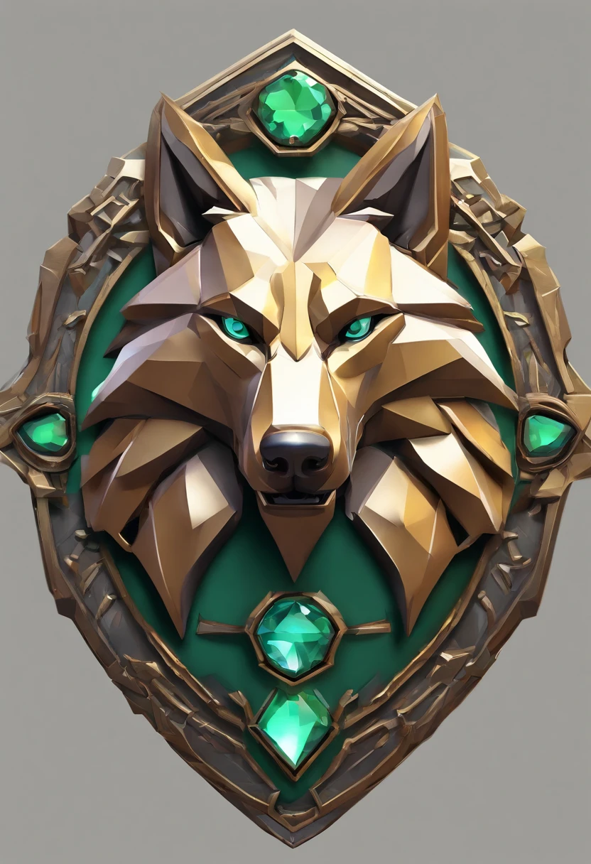 wolf, item, fantasy art