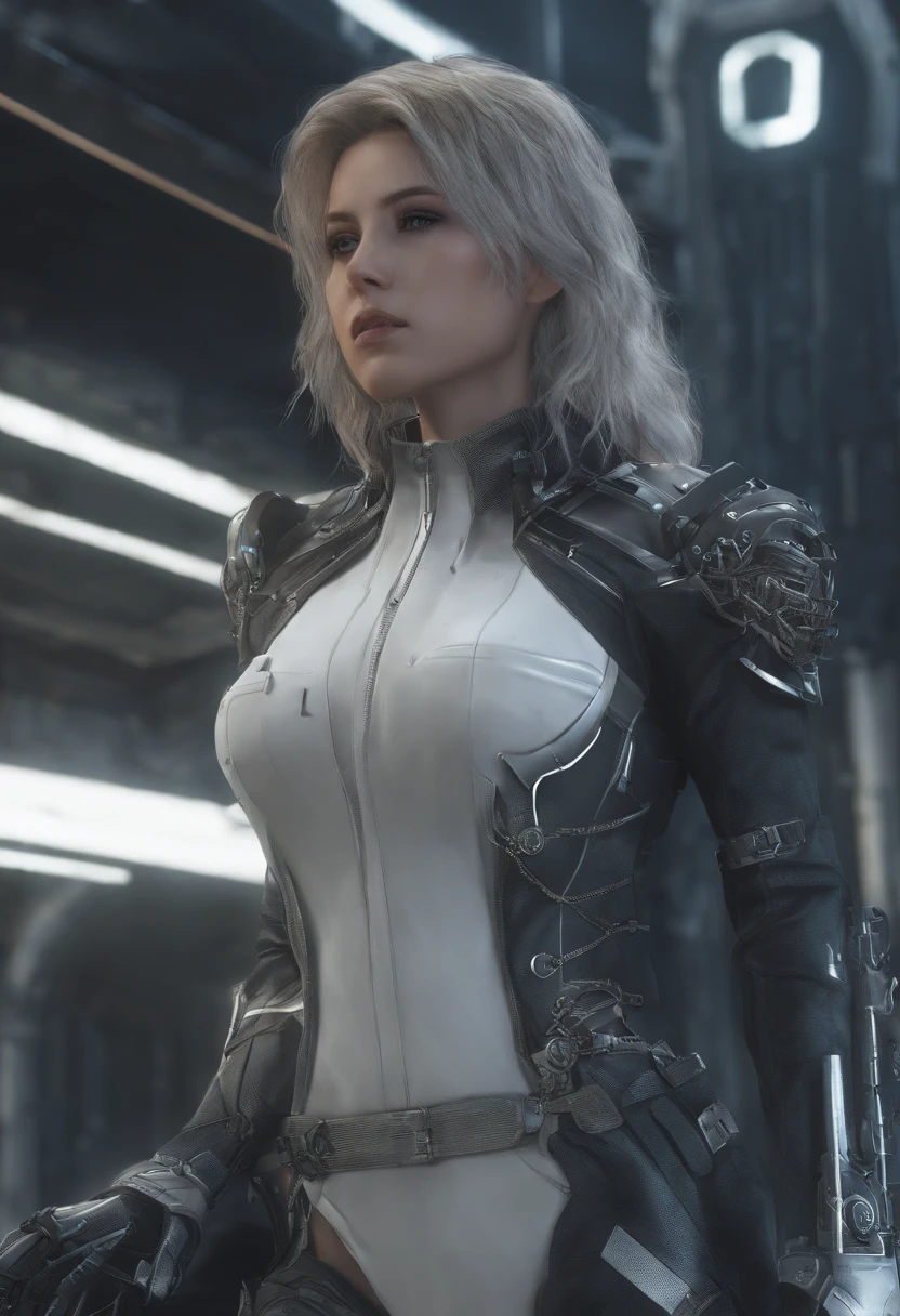 Highest image quality,Outstanding details,超高分辨率,(Fidelity:1.4), Favor the details,Final Fantasy XV character Ellania, Dragon Knight,Cloak, She has a delicate and beautiful face,Raised sexy,cyber punk perssonage,Futuristic,mechanically aesthetic,Virtual Engine 5,Perfect detail rendering,rendering by octane,hyper HD