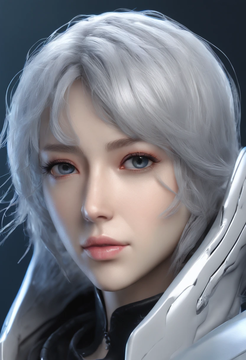 Highest image quality，Outstanding details，超高分辨率，（Fidelity：1.4）, Favor the details，Final Fantasy XV character Ellania, Dragon Knight，Cloak, She has a delicate and beautiful face,Raised sexy，cyber punk perssonage，Futuristic，mechanically aesthetic，Virtual Engine 5，Perfect detail rendering，rendering by octane，hyper HD