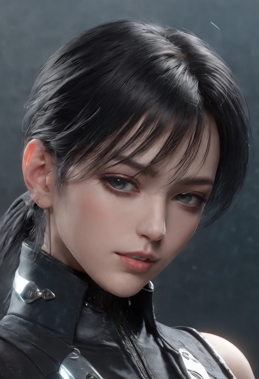 Highest image quality,Outstanding details,超高分辨率,(Fidelity:1.4), Favor the details,Final Fantasy XV character Ellania, Dragon Knight,Cloak, She has a delicate and beautiful face,Raised sexy,cyber punk perssonage,Futuristic,mechanically aesthetic,Virtual Engine 5,Perfect detail rendering,rendering by octane,hyper HD