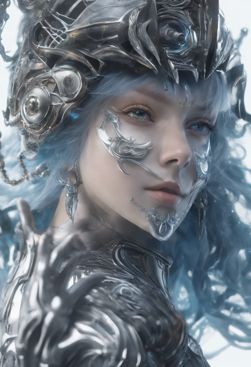 Highest image quality,Outstanding details,超高分辨率,(Fidelity:1.4), Favor the details,Final Fantasy XV character Ellania, Dragon Knight,Cloak, She has a delicate and beautiful face,Raised sexy,cyber punk perssonage,Futuristic,mechanically aesthetic,Virtual Engine 5,Perfect detail rendering,rendering by octane,hyper HD