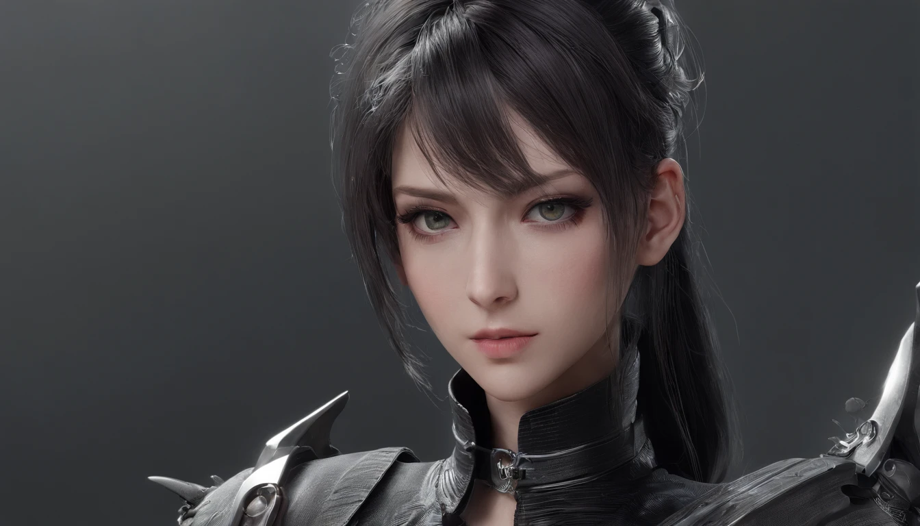 Highest image quality,Outstanding details,超高分辨率,(Fidelity:1.4), Favor the details,Final Fantasy XV character Ellania, Dragon Knight,Cloak, She has a delicate and beautiful face,Raised sexy,cyber punk perssonage,Futuristic,mechanically aesthetic,Virtual Engine 5,Perfect detail rendering,rendering by octane,hyper HD