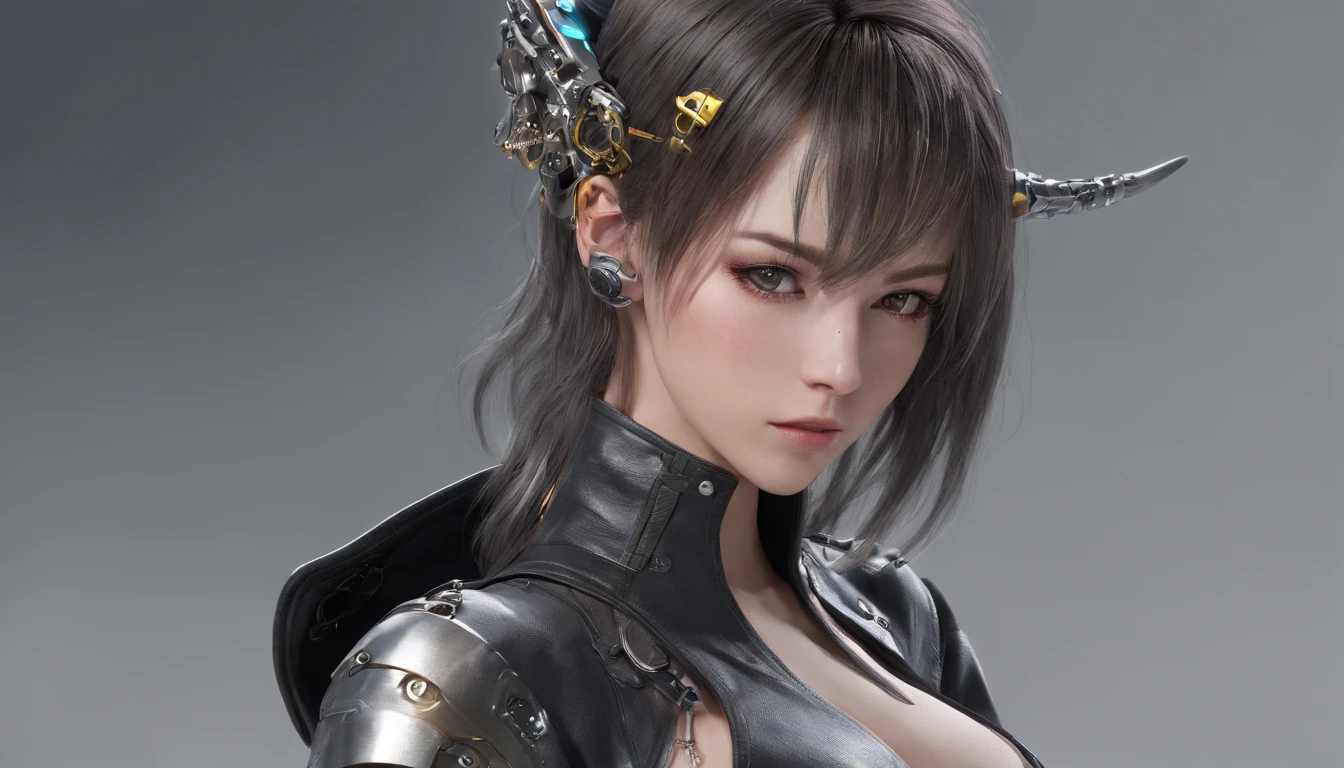 Highest image quality,Outstanding details,超高分辨率,(Fidelity:1.4), Favor the details,Final Fantasy XV character Ellania, Dragon Knight,Cloak, She has a delicate and beautiful face,Raised sexy,cyber punk perssonage,Futuristic,mechanically aesthetic,Virtual Engine 5,Perfect detail rendering,rendering by octane,hyper HD