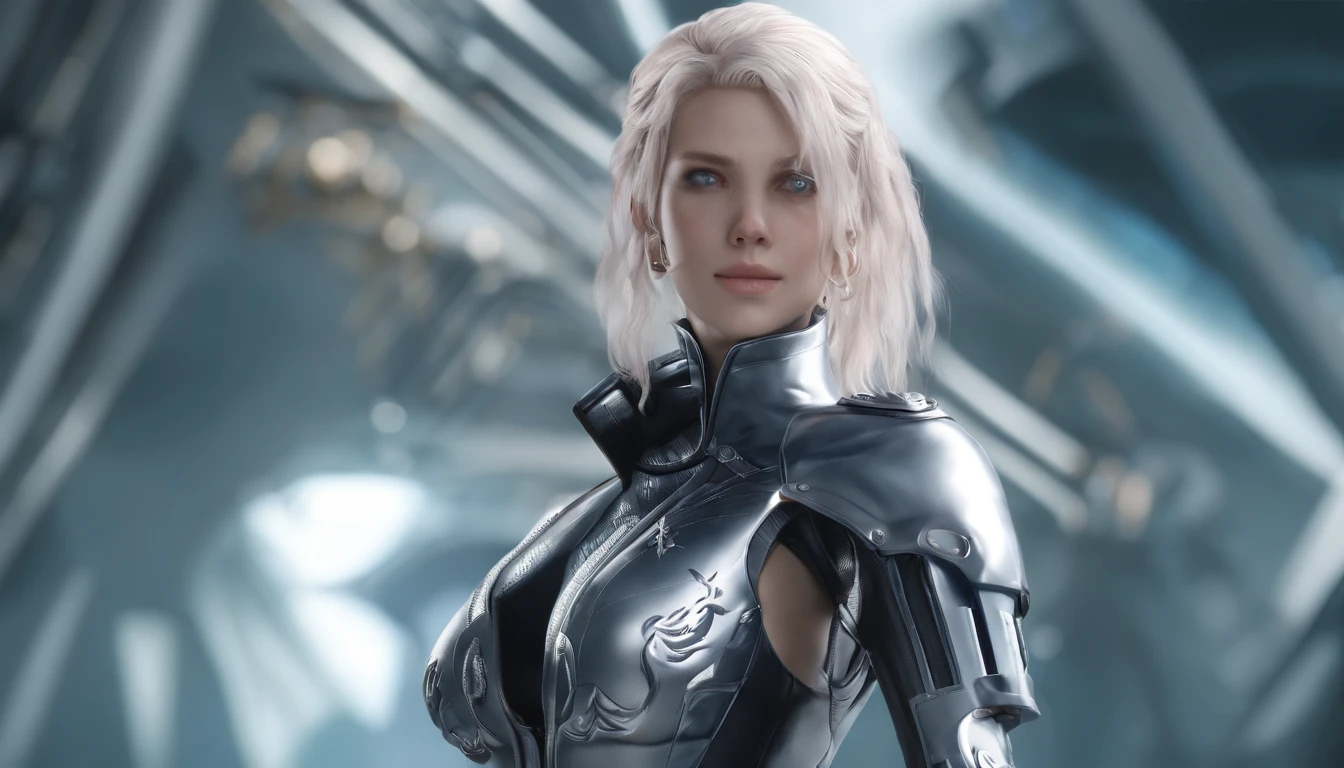 Highest image quality,Outstanding details,超高分辨率,(Fidelity:1.4), Favor the details,Final Fantasy XV character Ellania, Dragon Knight,Cloak, She has a delicate and beautiful face,Raised sexy,cyber punk perssonage,Futuristic,mechanically aesthetic,Virtual Engine 5,Perfect detail rendering,rendering by octane,hyper HD