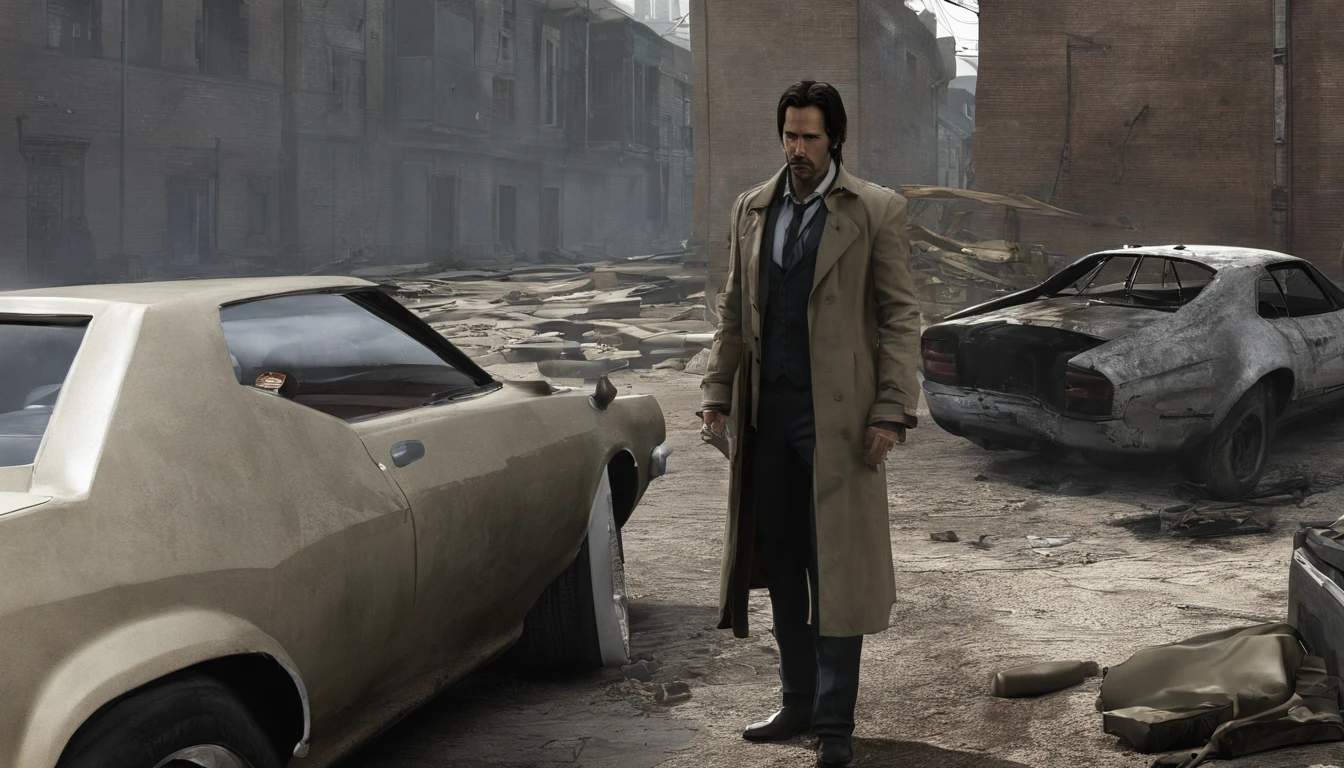 Keanu Charles Levy, Exorcist detective, Constantine