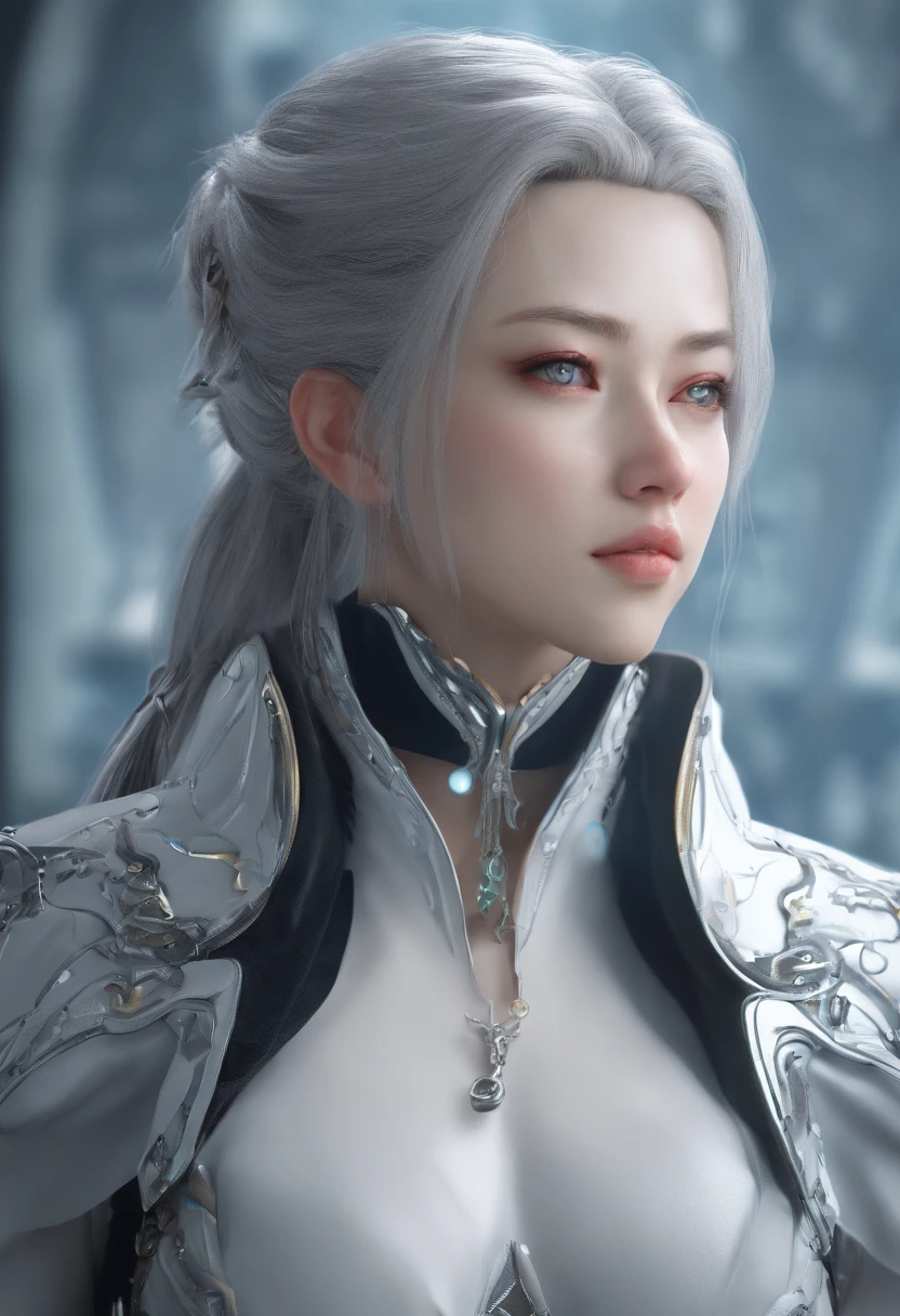 Highest image quality，Outstanding details，超高分辨率，（Fidelity：1.4）, Favor the details，Final Fantasy XV character Ellania, Dragon Knight，Cloak, She has a delicate and beautiful face,Raised sexy，cyber punk perssonage，Futuristic，mechanically aesthetic，Virtual Engine 5，Perfect detail rendering，rendering by octane，hyper HD