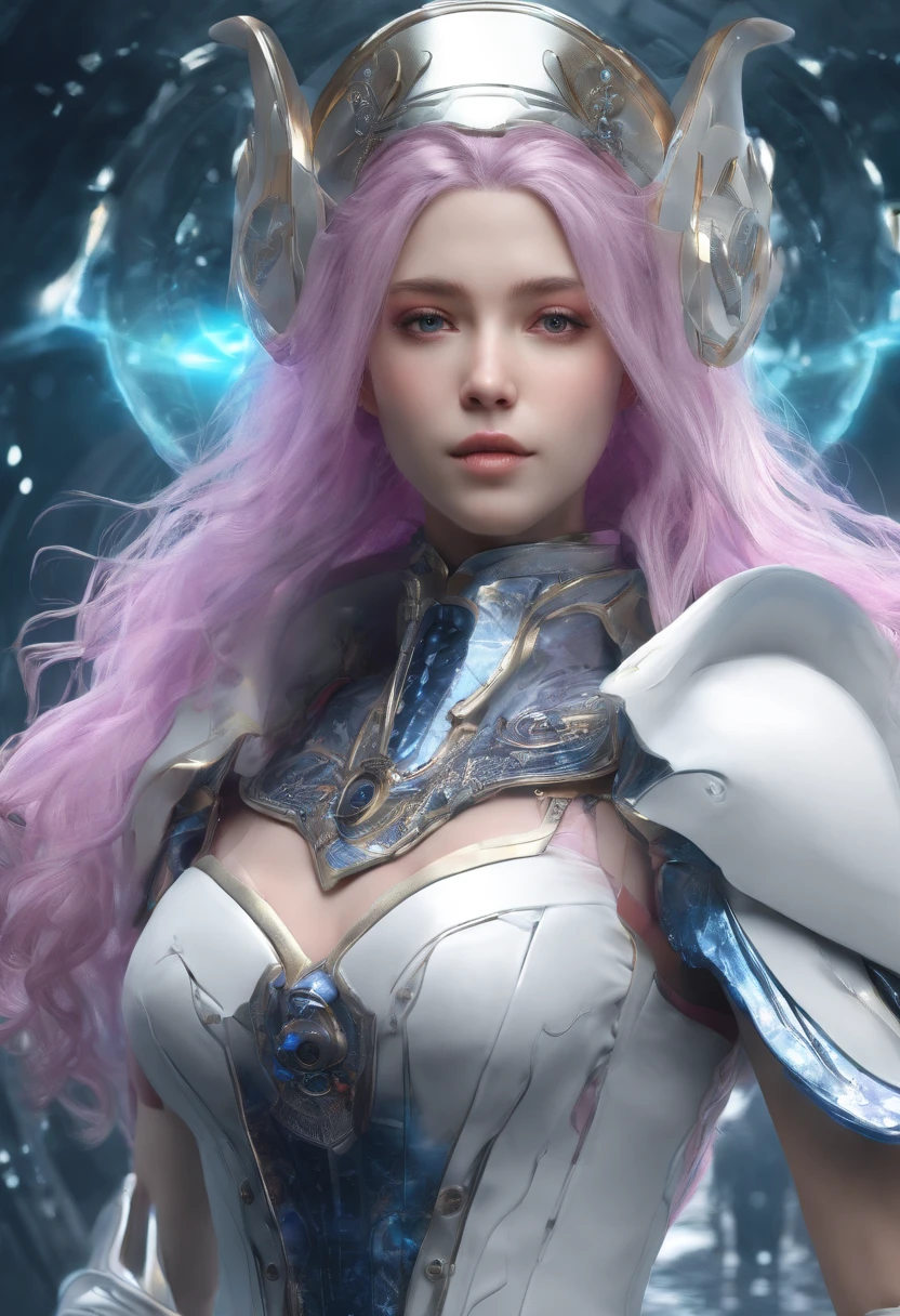 Highest image quality,Outstanding details,超高分辨率,(Fidelity:1.4), Favor the details,Final Fantasy XV character Ellania, Dragon Knight,Cloak, She has a delicate and beautiful face,Raised sexy,cyber punk perssonage,Futuristic,mechanically aesthetic,Virtual Engine 5,Perfect detail rendering,rendering by octane,hyper HD