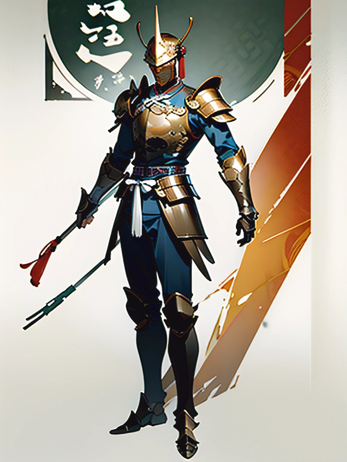 Chinese Ancient Times,Ancient armor,Metallic,Realism,Full body detail display,真实感,Ancient Chinese armor,Universal armor in ancient China
