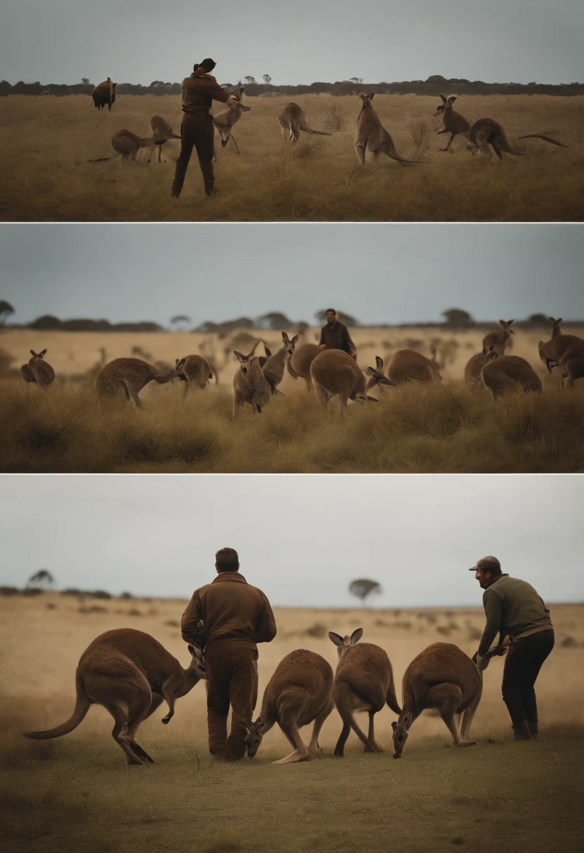 Uruguayans hunt 14 kangaroos