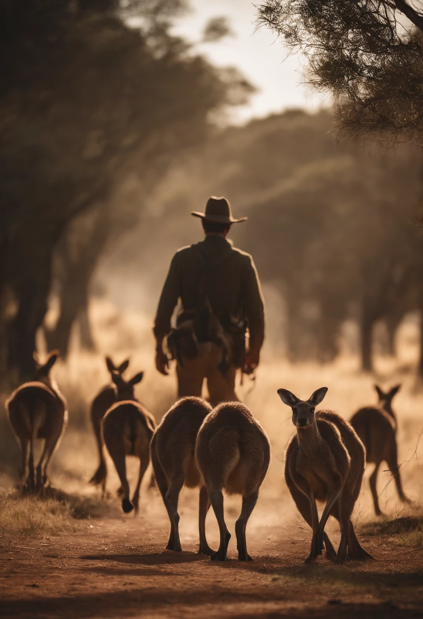Uruguayans hunt 14 kangaroos