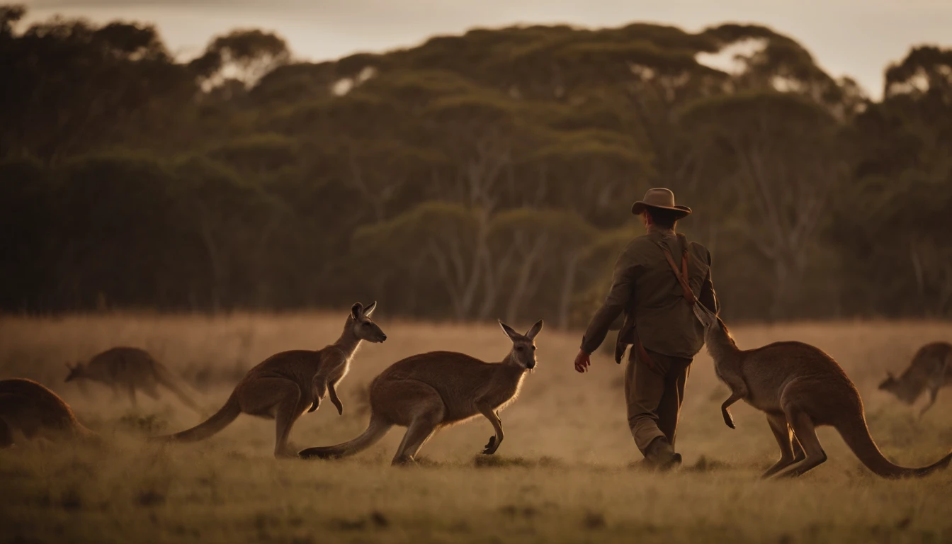 Uruguayans hunt 14 kangaroos