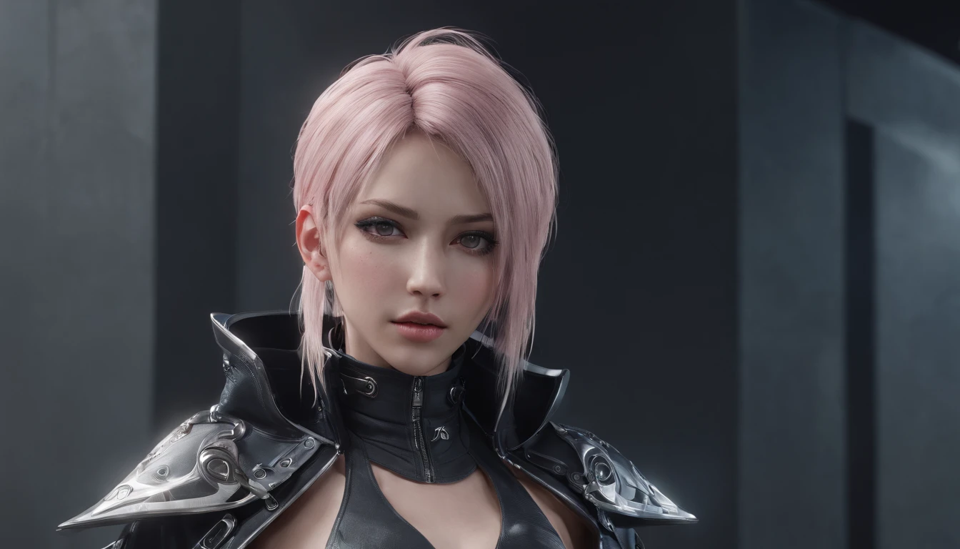 Highest image quality,Outstanding details,超高分辨率,(Fidelity:1.4), Favor the details,Final Fantasy XV character Ellania, Dragon Knight,Cloak, She has a delicate and beautiful face,Raised sexy,cyber punk perssonage,Futuristic,mechanically aesthetic,Virtual Engine 5,Perfect detail rendering,rendering by octane,hyper HD