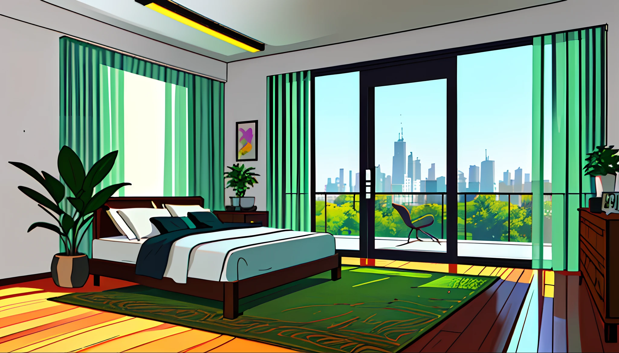 El mensaje para el tema dado "Interior urbano, room, una cama, Estilo simple" se puede generar de la siguiente manera:
"1.2,Interior moderno de mediados de siglo con estilo simple,Entorno urbano,cama,Paleta de colores neutros,Mood Lighting,muebles de madera,minimalist design,Espacio despejado,spaceful room,Ambiente aireado,texturas suaves,Patrones sutiles,Superficies pulidas,Comfortable bedding,Grandes ventanales con vistas a la ciudad,Cortinas de piso a techo,Alfombra acogedora en el suelo,Materiales naturales,Paredes y suelos de tonos claros,Plants that add a touch of greenery,Obras de arte en las paredes,Quality craftsmanship,Professional Photography,High-resolution details,Efecto Bokeh,vivid colors,Photorealistic rendering"
Tenga en cuenta que el mensaje generado se adhiere a los requisitos dados y sigue el orden de importancia, Empezando por el tema principal, material, Detalles adicionales, Calidad de imagen, Artistic style, Tono de color, and lighting.