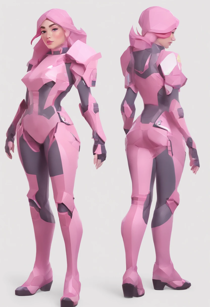 a very very very slim gray and neon pink transformer full character reference sheet with jet like properties