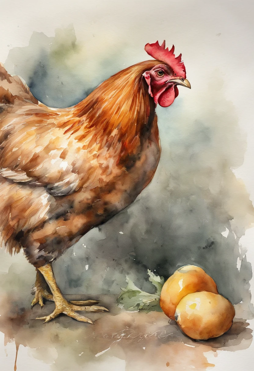 A large chicken leg