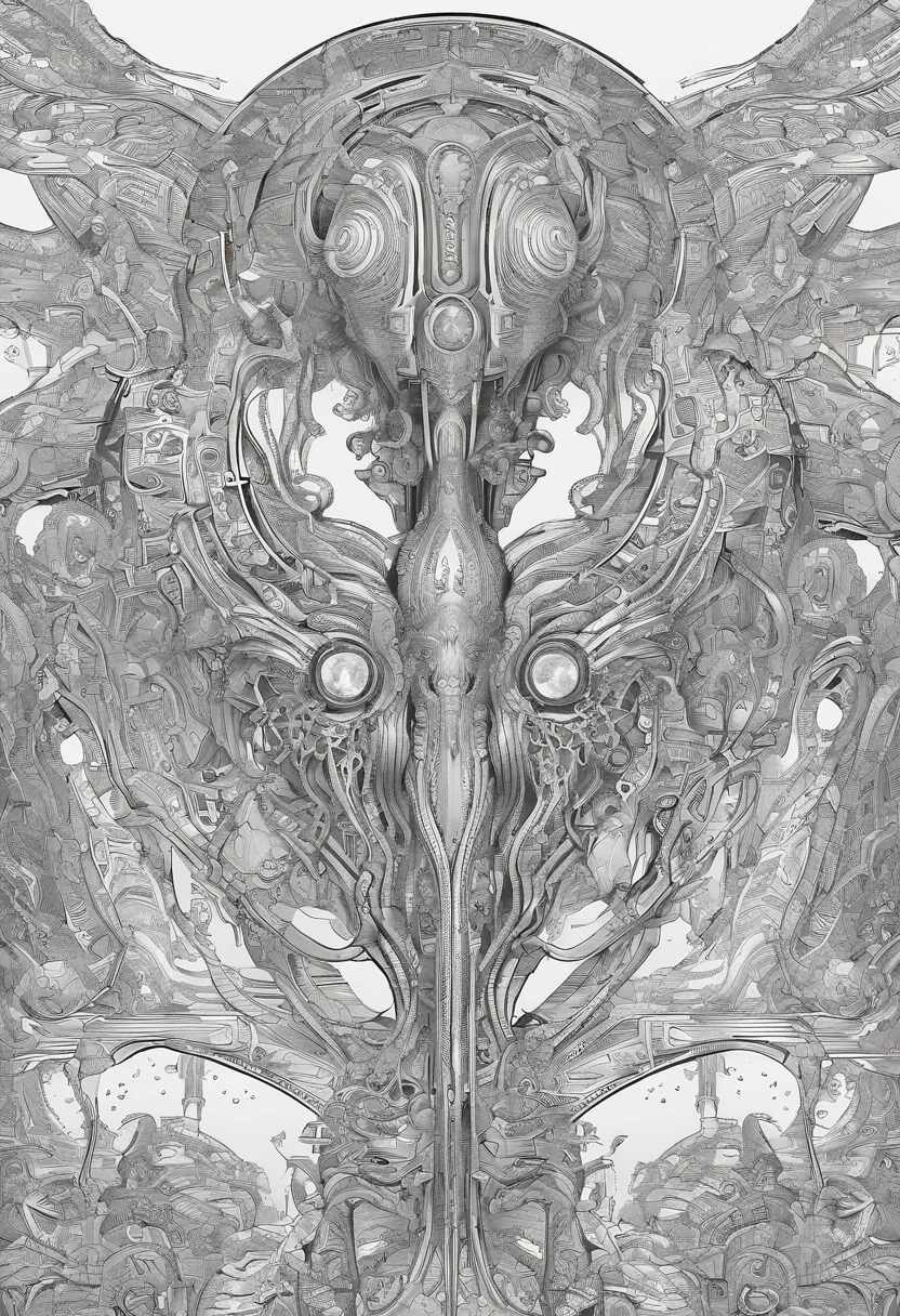Cthulhu mythical creatures，Cthulhu，Highly detailed,8K