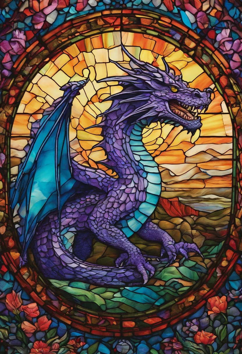cinematic photo Embroidery of a smug, Evil Dragon, equiretangular 360, sinistro , arte por Michael Hutter . fotografia 35mm, Film, Bokeh, profissional, 4k, altamente detalhado