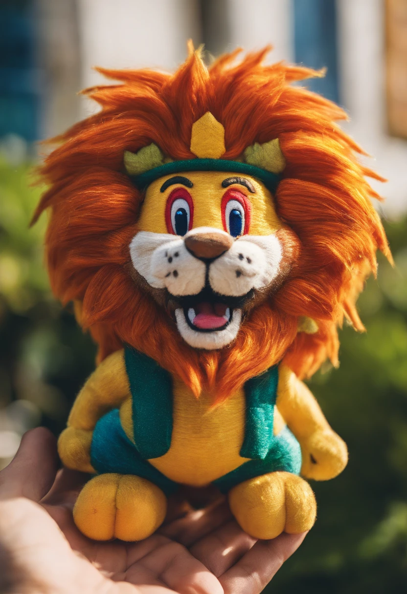Piñata galleta 
de león con birrete 🎓 graduación d
