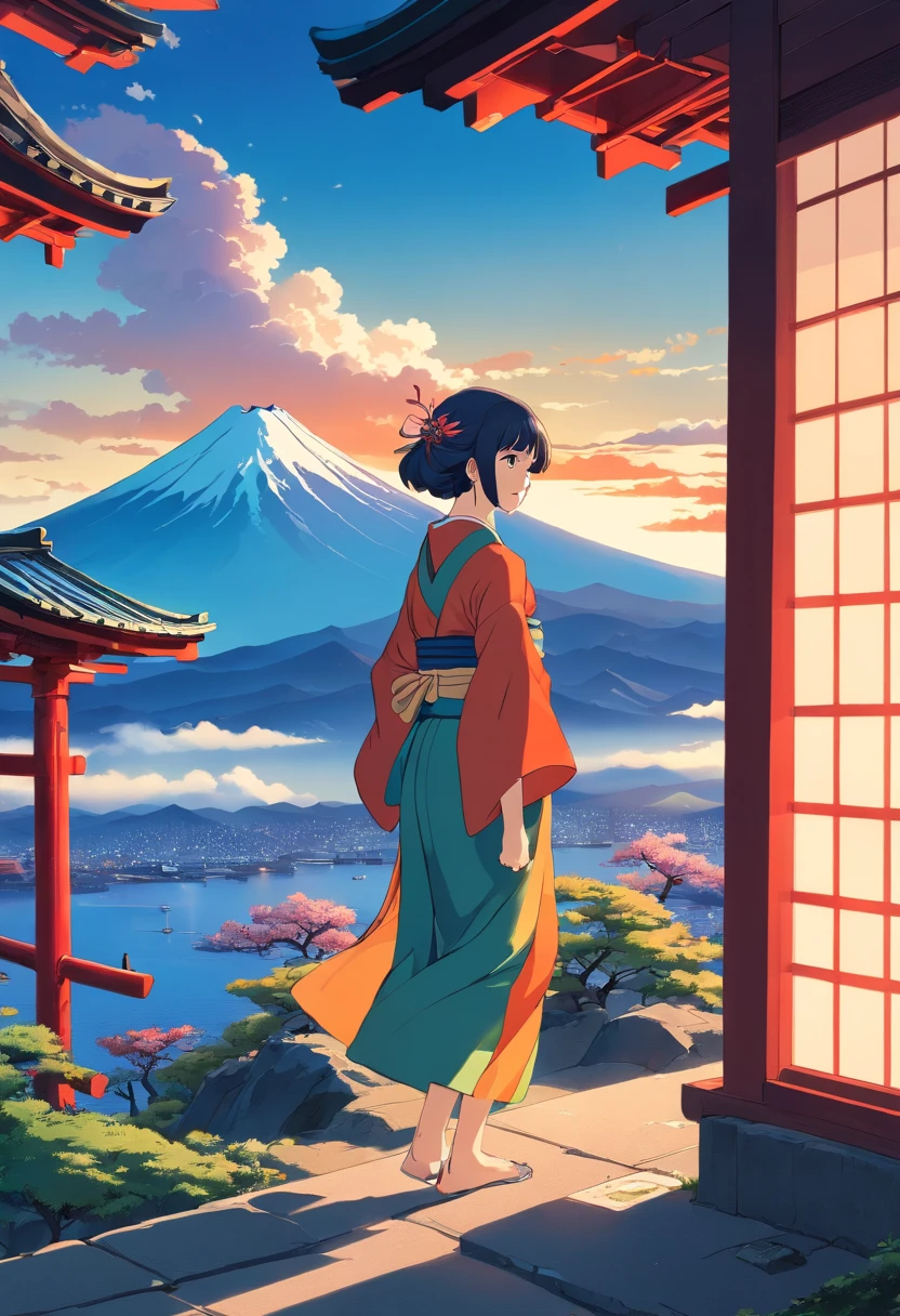 ukiyoe painting Katsushika Hokusai mare Mt fuji